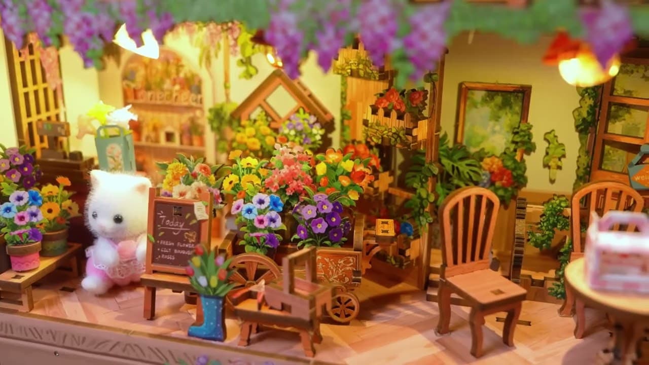 Румбокс Tonecheer Дом в цветах video thumbnail